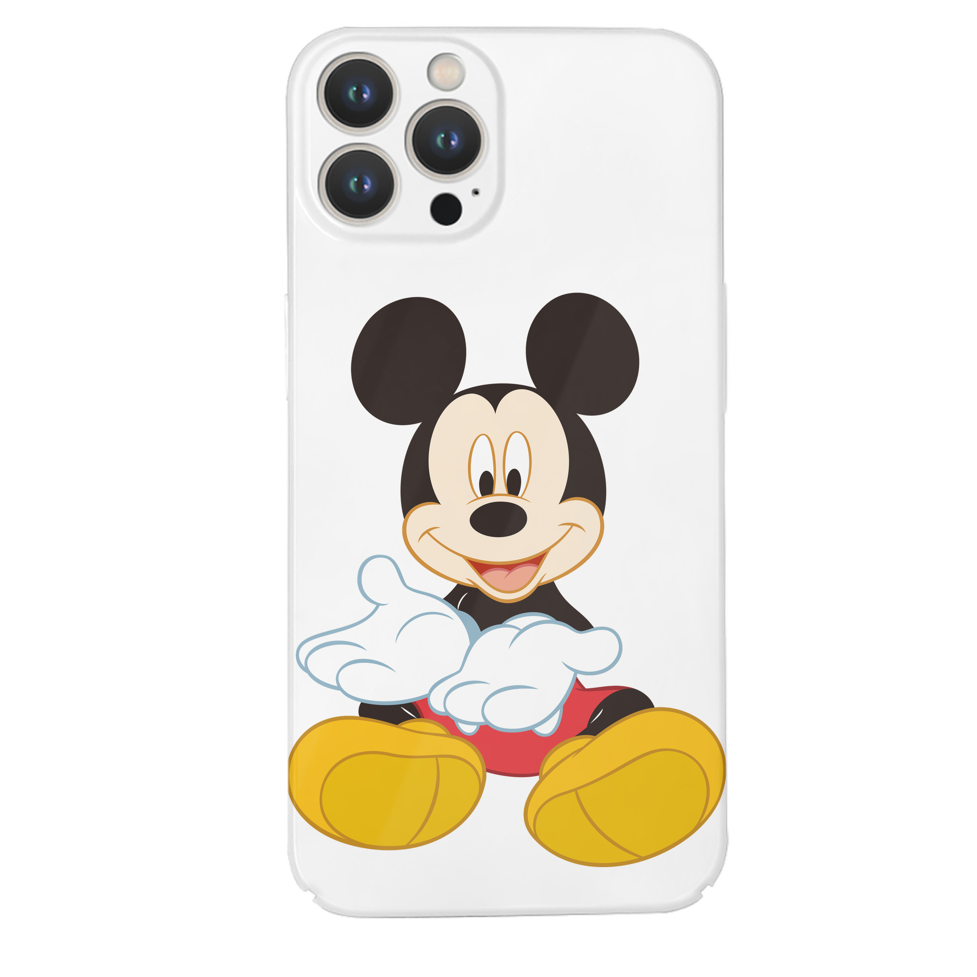 （画像用） ミッキーマウス Mickey Mouse 【iPhone 14シリーズ対応】ハードケース